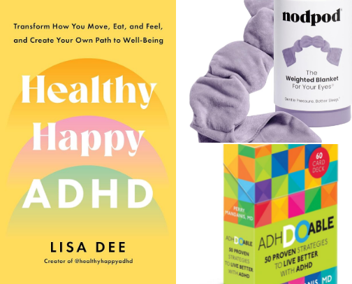 Happy ADHD cover photo collage