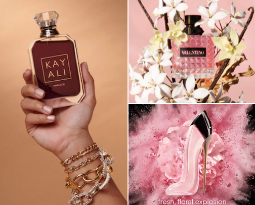Favorite Fragrances cover photo collage