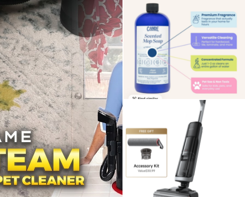 Life Changing Cleaning Products That if You have ADHD You’ll Never Want to Stop cover photo collage