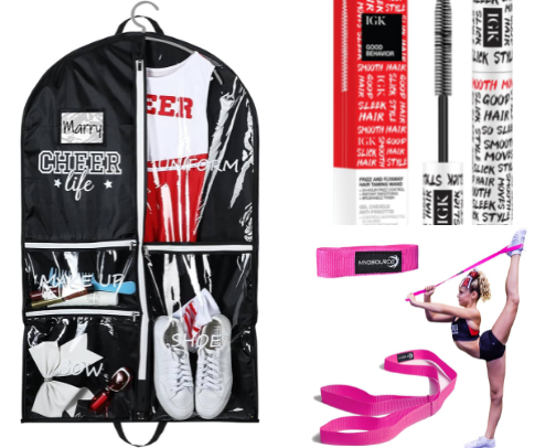 Competition Cheer - Things my daughter can't go without cover photo collage