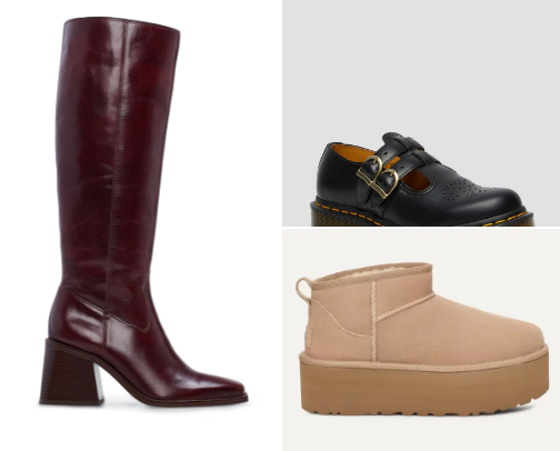 The only fall shoes that matter 👢🍂 cover photo collage