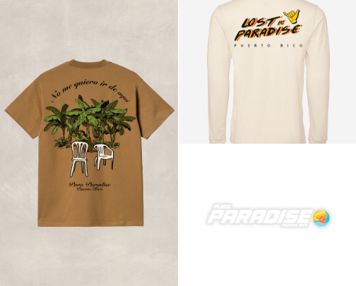 Puro Paradise cover photo collage