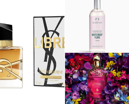 My Favorite Perfume Recs cover photo collage