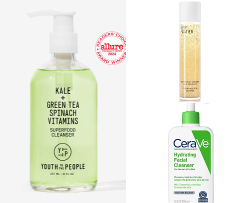 Effective facewash and toner recommendations cover photo collage