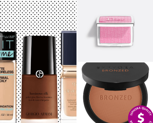 Makeup cover photo collage