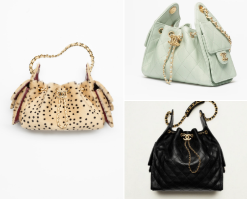 The “It” Bag -Chanel 25 cover photo collage