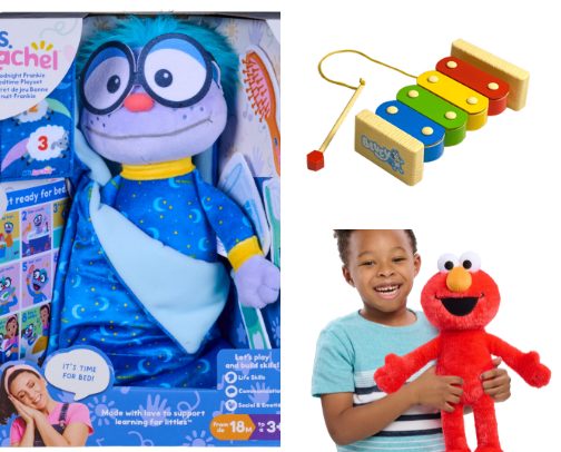 Baby & Toddler toys cover photo collage