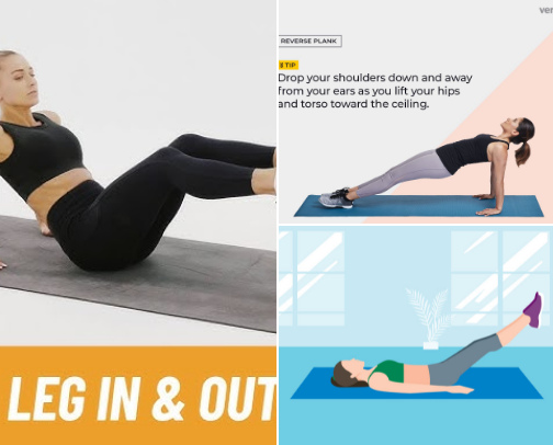 My favorite workouts! cover photo collage