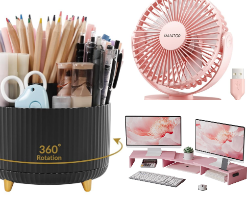 Top Amazon Desk Finds cover photo collage