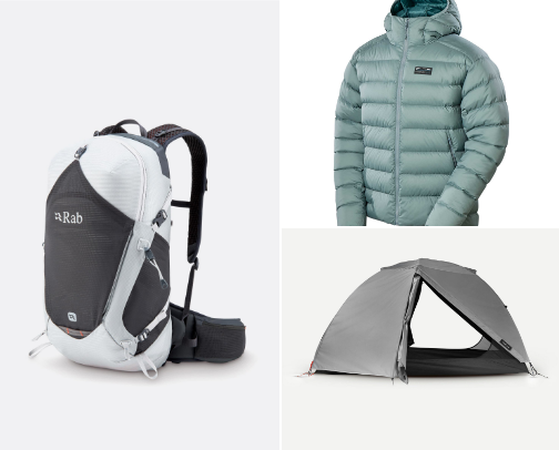 Hike and camp♡ cover photo collage