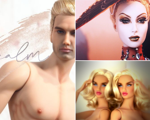 My Favorite Fashion Dolls cover photo collage