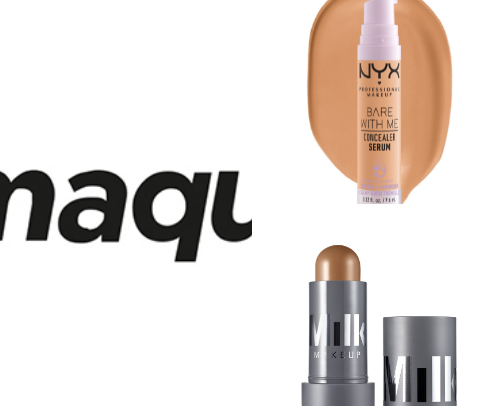 Best makeup products for acne skin cover photo collage