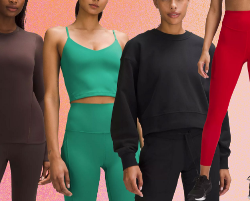 Lulu Lemon Blowout cover photo collage