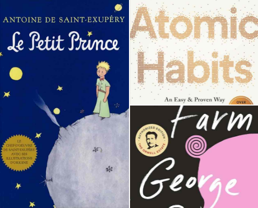 What’s in my bookshelf📖 cover photo collage