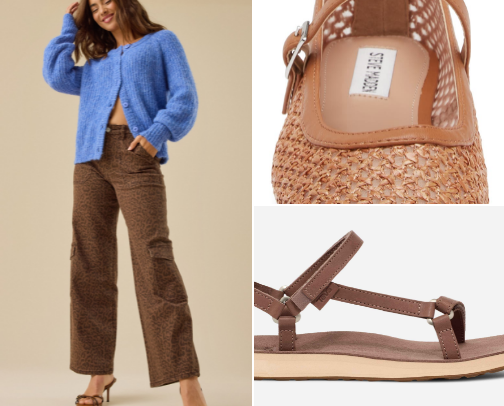 Current things in my closet that are also currently in stores cover photo collage