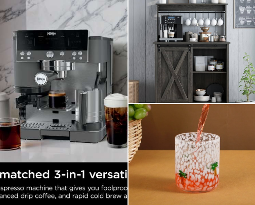 Coffee Bar ideas cover photo collage