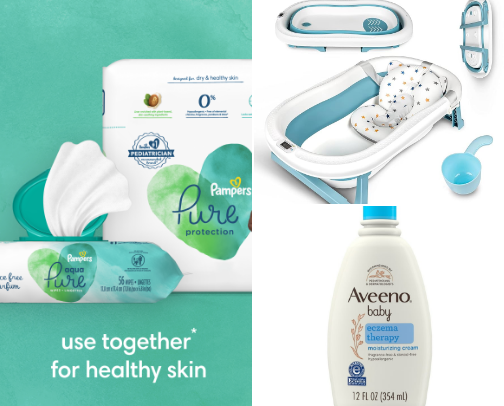 Baby must haves (momma x5 and twin mama) cover photo collage