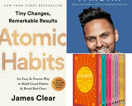 17 Best Books to Read Instead of Doom Scrolling | Self Improvement & Personal Growth cover photo collage