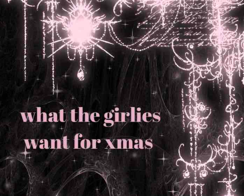 what the girlies want for xmas cover photo collage