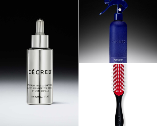 POSTPARTUM HAIR LOSS ESSENTIALS cover photo collage