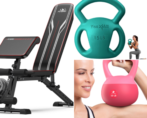 Home Gym Favorites 🏋️ cover photo collage