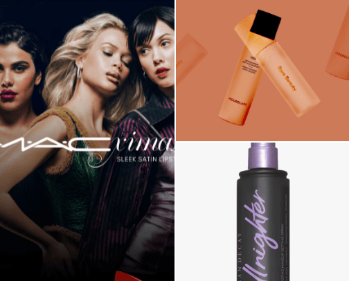 Makeup Products cover photo collage