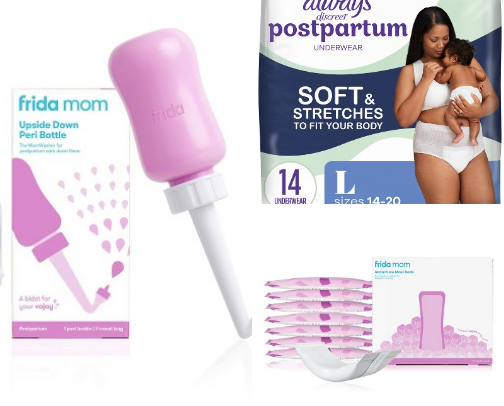 Survive Postpartum with these Must Haves cover photo collage
