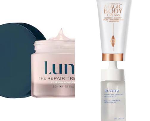 The Best Stretch Mark Creams for Pregnancy, Postpartum, and Beyond cover photo collage