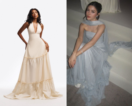 Top elegant spring dresses cover photo collage