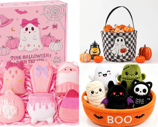 Halloween Boo Basket Collection 🎃 | A Little Something Spooky cover photo collage