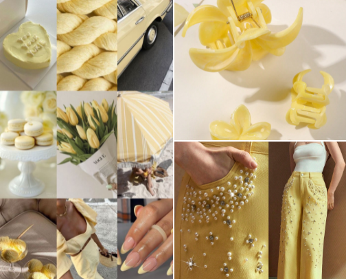 Yellow Aesthetic 💛: Moda y alegría en amarillo cover photo collage