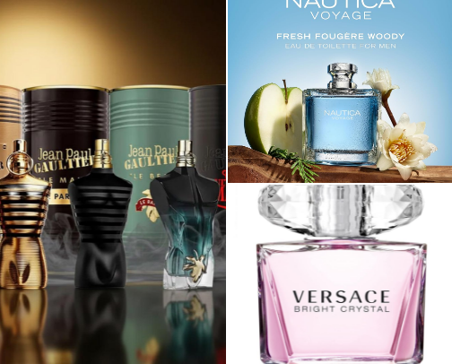 bestselling cheap perfume cover photo collage