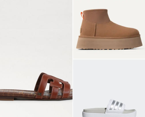 Shoes cover photo collage
