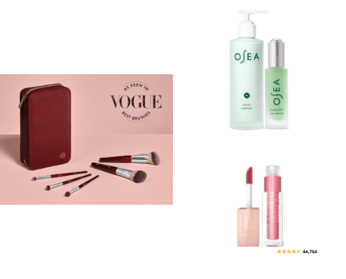 Beauty Recommendations for Mature, Oily Skin & Hair cover photo collage