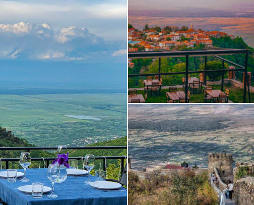 Places to visit in Sighnaghi  (city of love) ❤️ Georgia 🇬🇪 cover photo collage