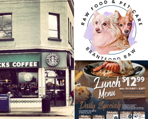 My top Brantford recs cover photo collage