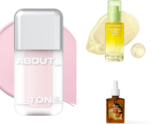 Korean Skincare for Dark Spots & Glow (Tried & Tested) cover photo collage