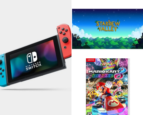Nintendo Switch Games! cover photo collage