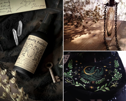 Forest Witch Basket cover photo collage