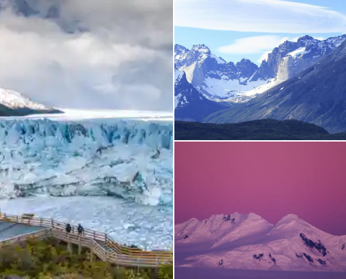 Patagonia cover photo collage