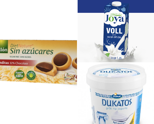 Healthy foods cover photo collage