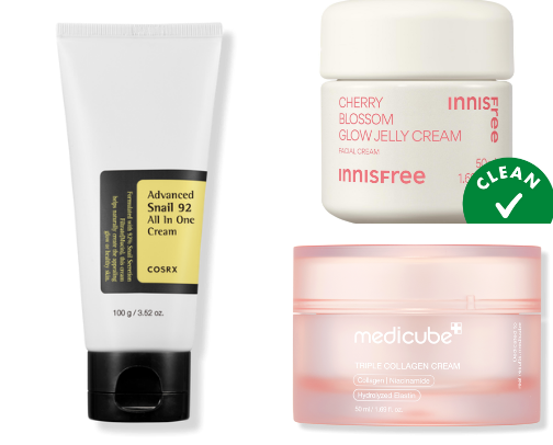 Glass Skin Milky Moisturizers: Hydrating Glow Creams for Soft, Dewy Skin cover photo collage