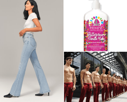 Abercrombie Women's Jeans cover photo collage