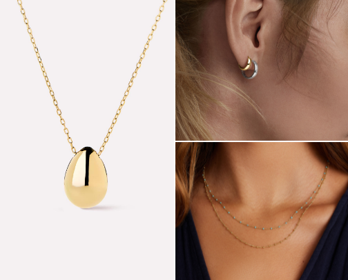 My Everyday Jewelry💫 minimal actually sera❤️ cover photo collage