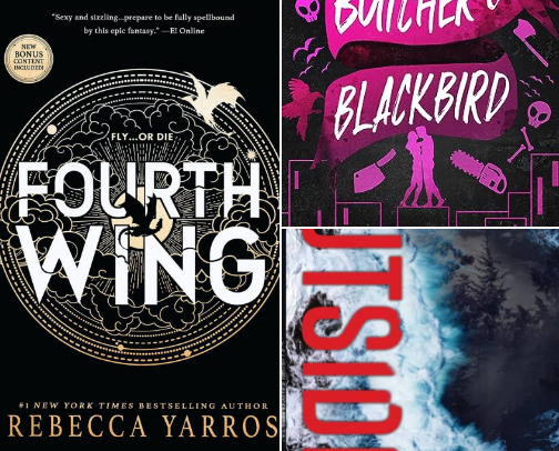 My favorite book recs cover photo collage