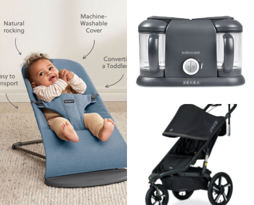 New mom essentials cover photo collage