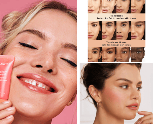 Makeup I swear by 😍 cover photo collage