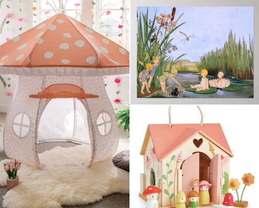 Thoughtfully Curated Waldorf & Montessori Nursery Collection cover photo collage