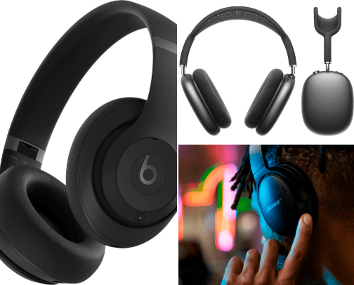 Top 5 Best Selling Over-Ear Headphones At Best Buy cover photo collage
