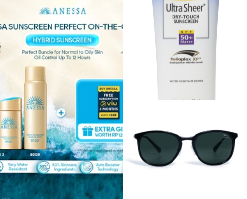 Essentials for a tropical getaway cover photo collage